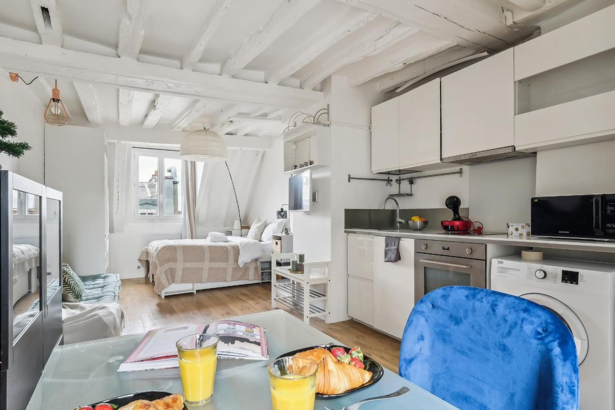 Flat Near Le Louvre Parijs